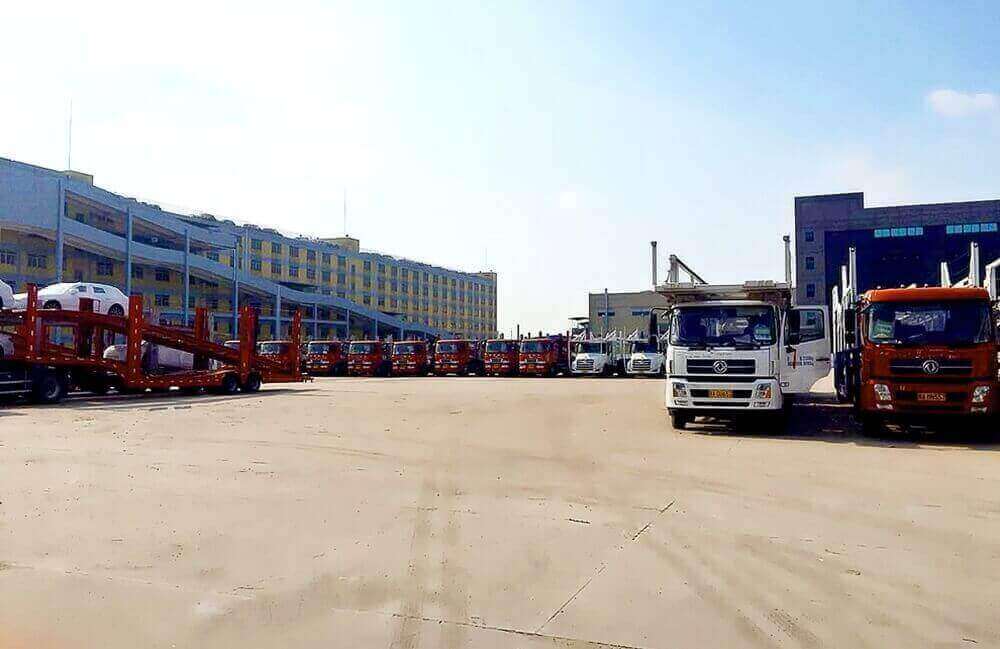 車要發(fā)到大連物流中心,在那